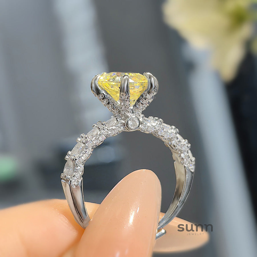 Weslyn Pink Bird's Nest Ring [J5O3QKFF]