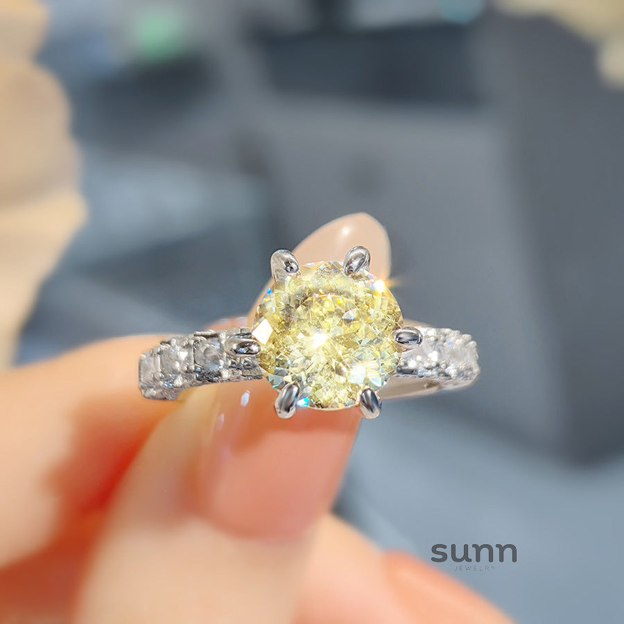 Weslyn Pink Bird's Nest Ring [G7GQXS1E]