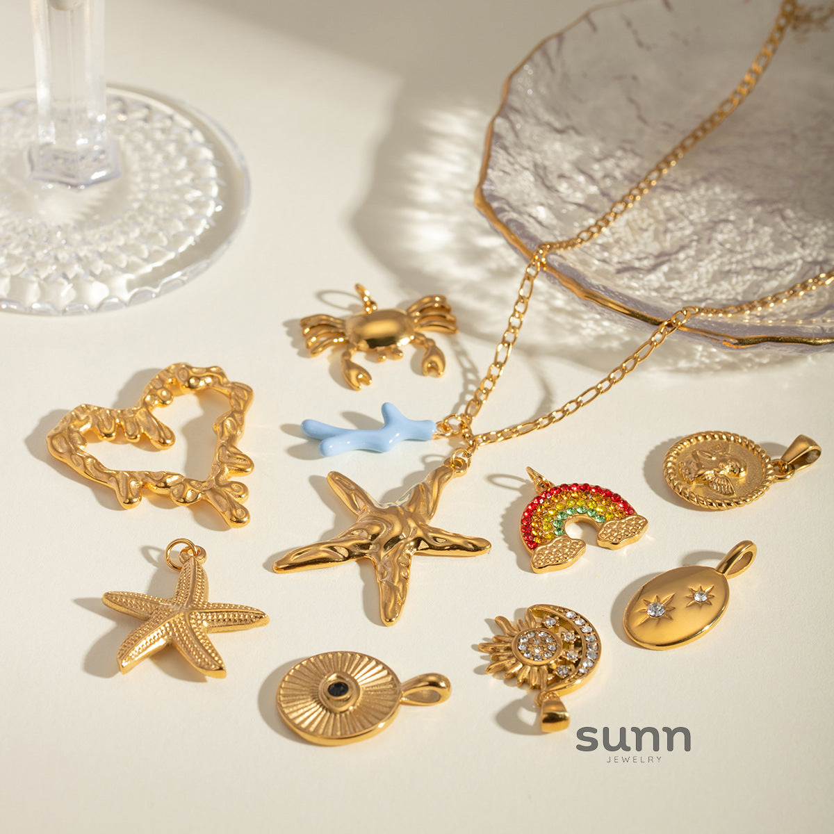 Whitleigh Delicate Heart Charm [E28MOHQY]