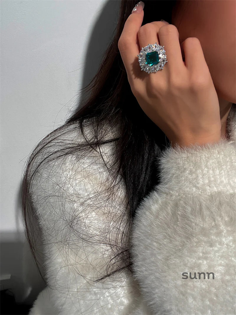 Wilhelmina Verdant Marquise Ring
