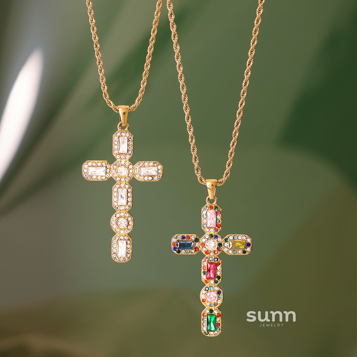 Willamina Layered Cross Necklace [QQHVDMLU]