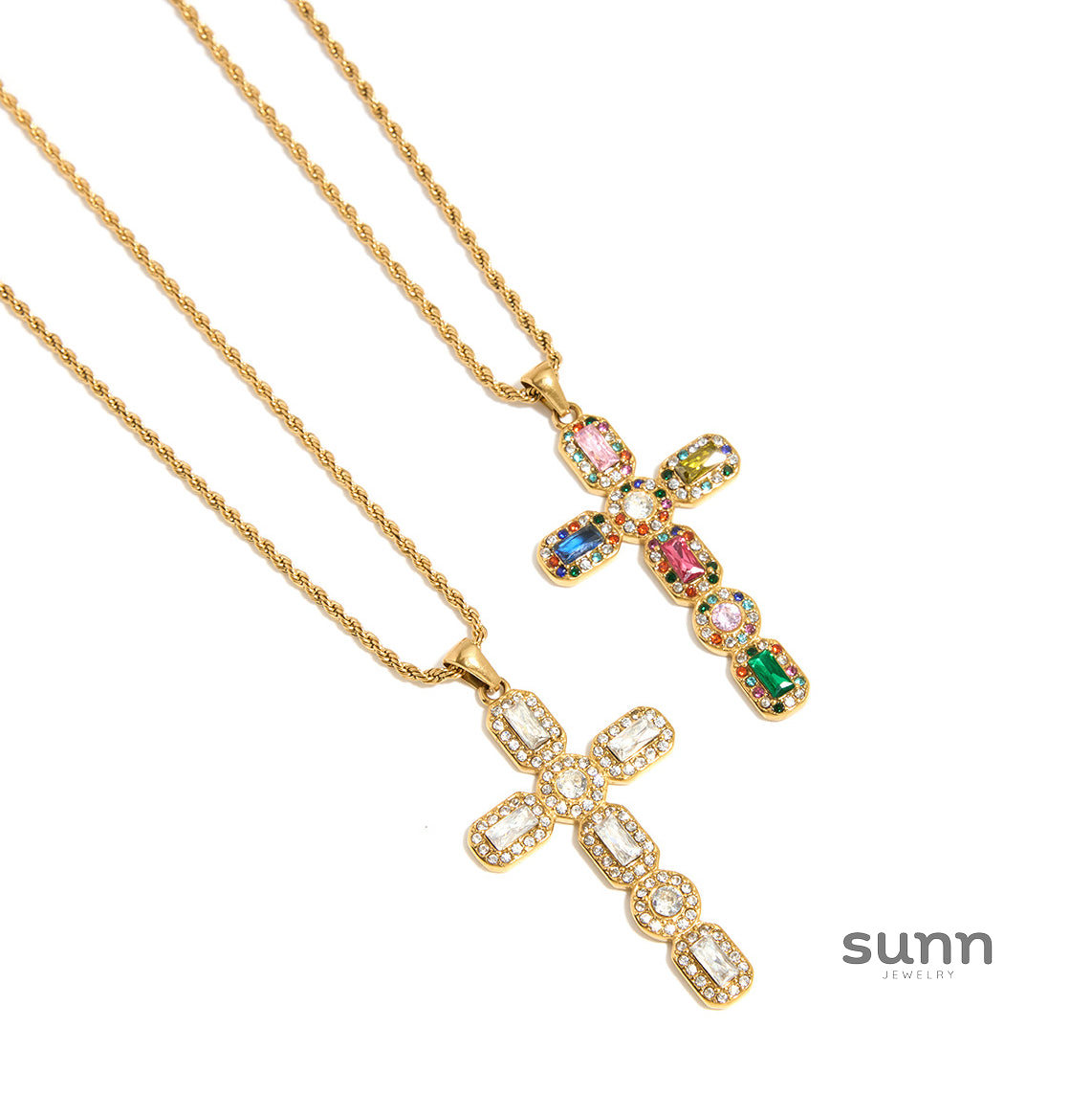 Willamina Layered Cross Necklace [HCWBAPCV]