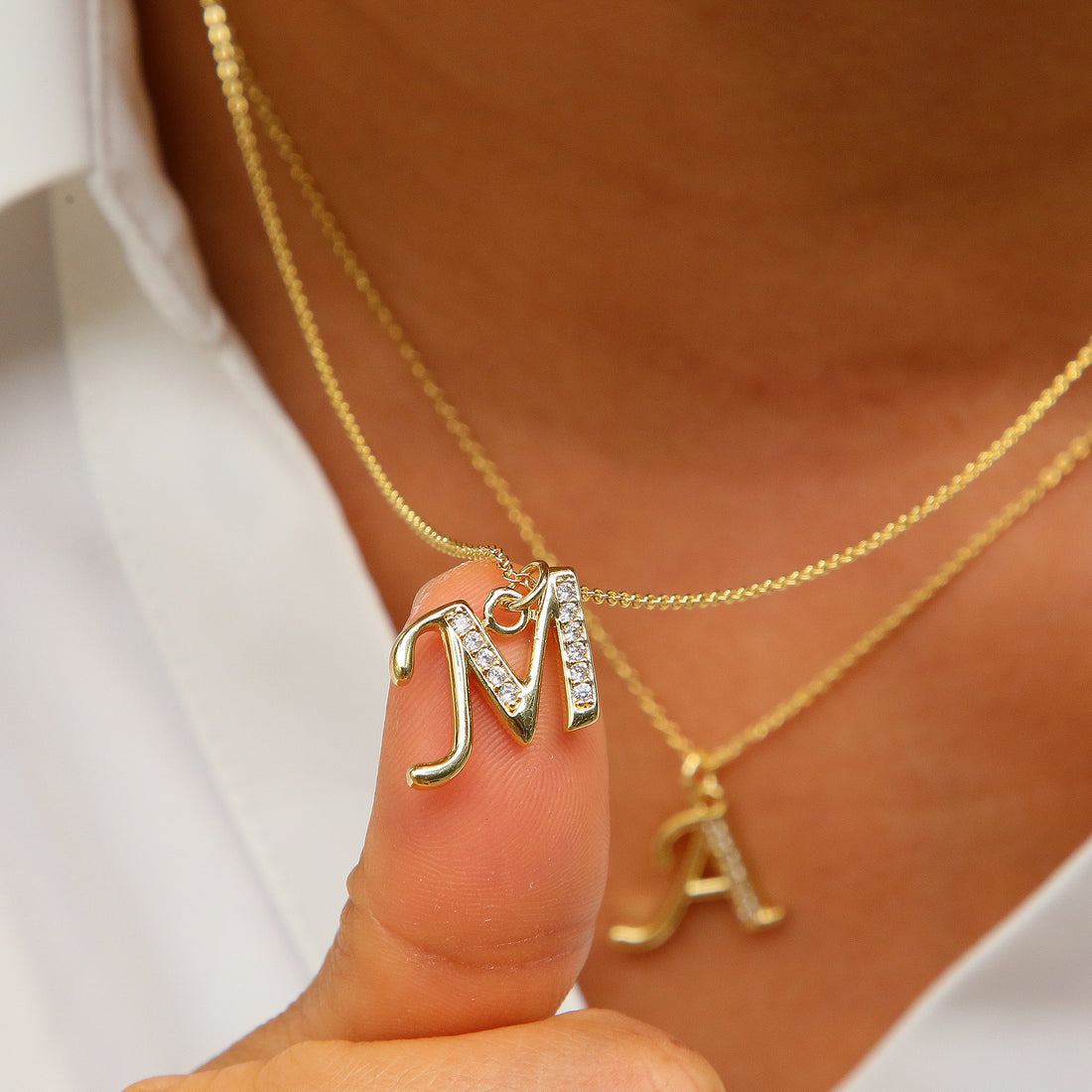 Winifred Delicate Alphabet Necklace [3CM8VEJK]