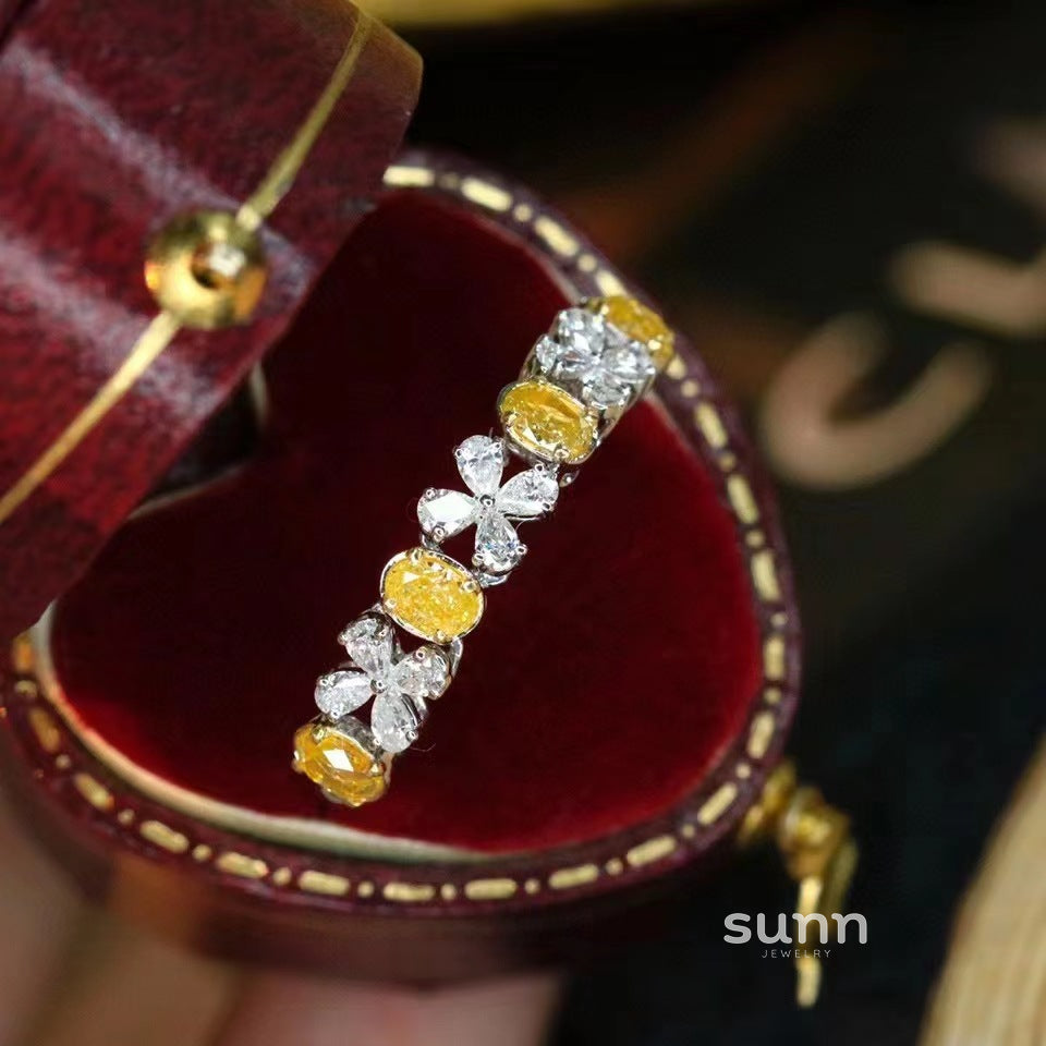 Winona Clover Zircon Ring [BWASSC4D]