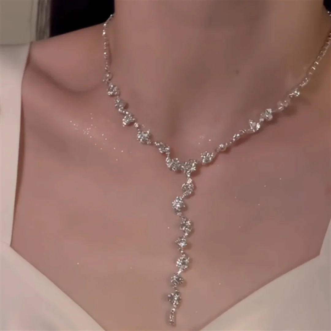 Winslow Rhinestone Tassel Set