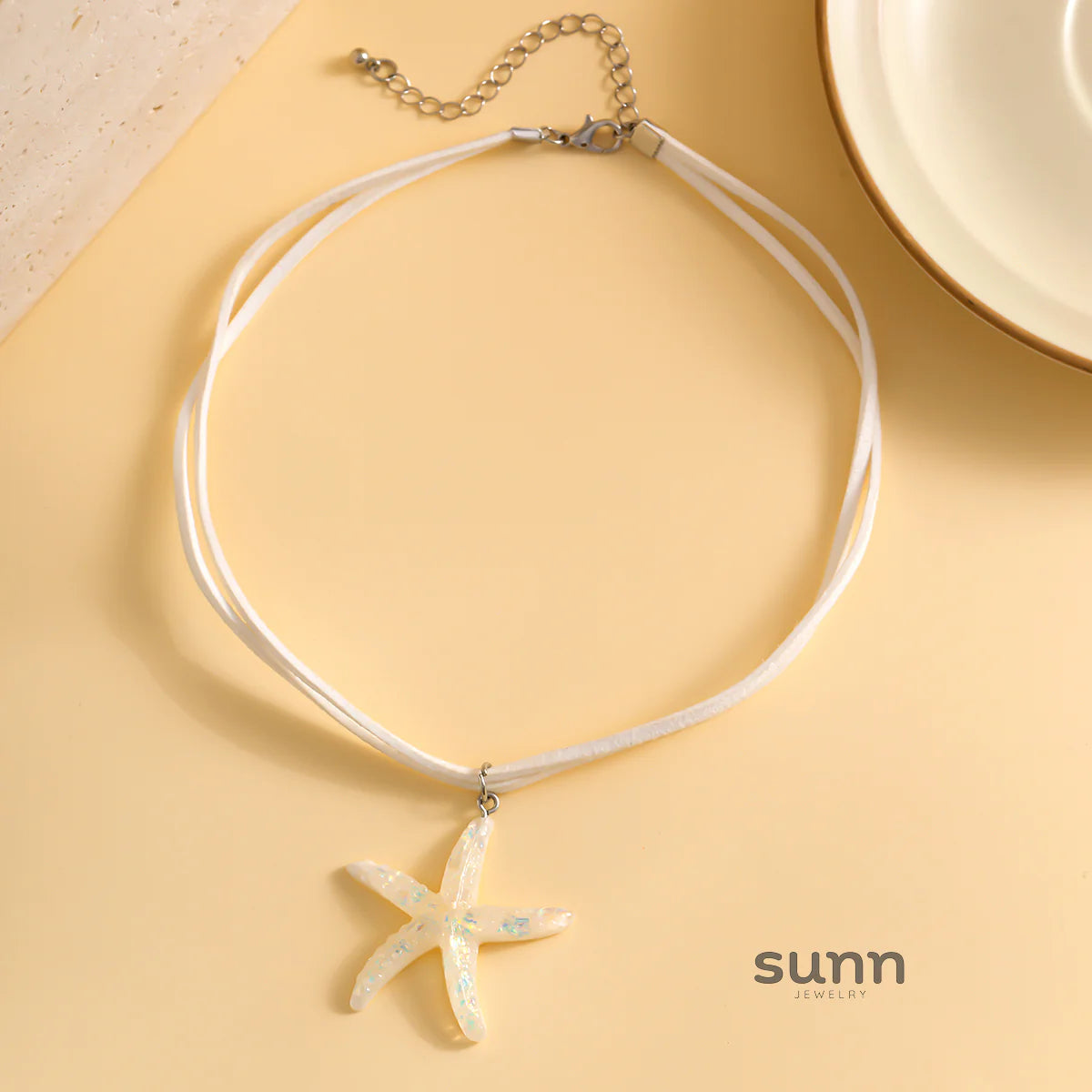 Wrenley Starfish Choker Necklace