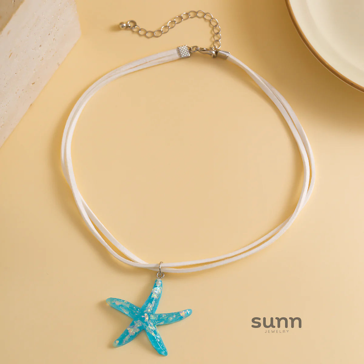 Wrenley Starfish Choker Necklace