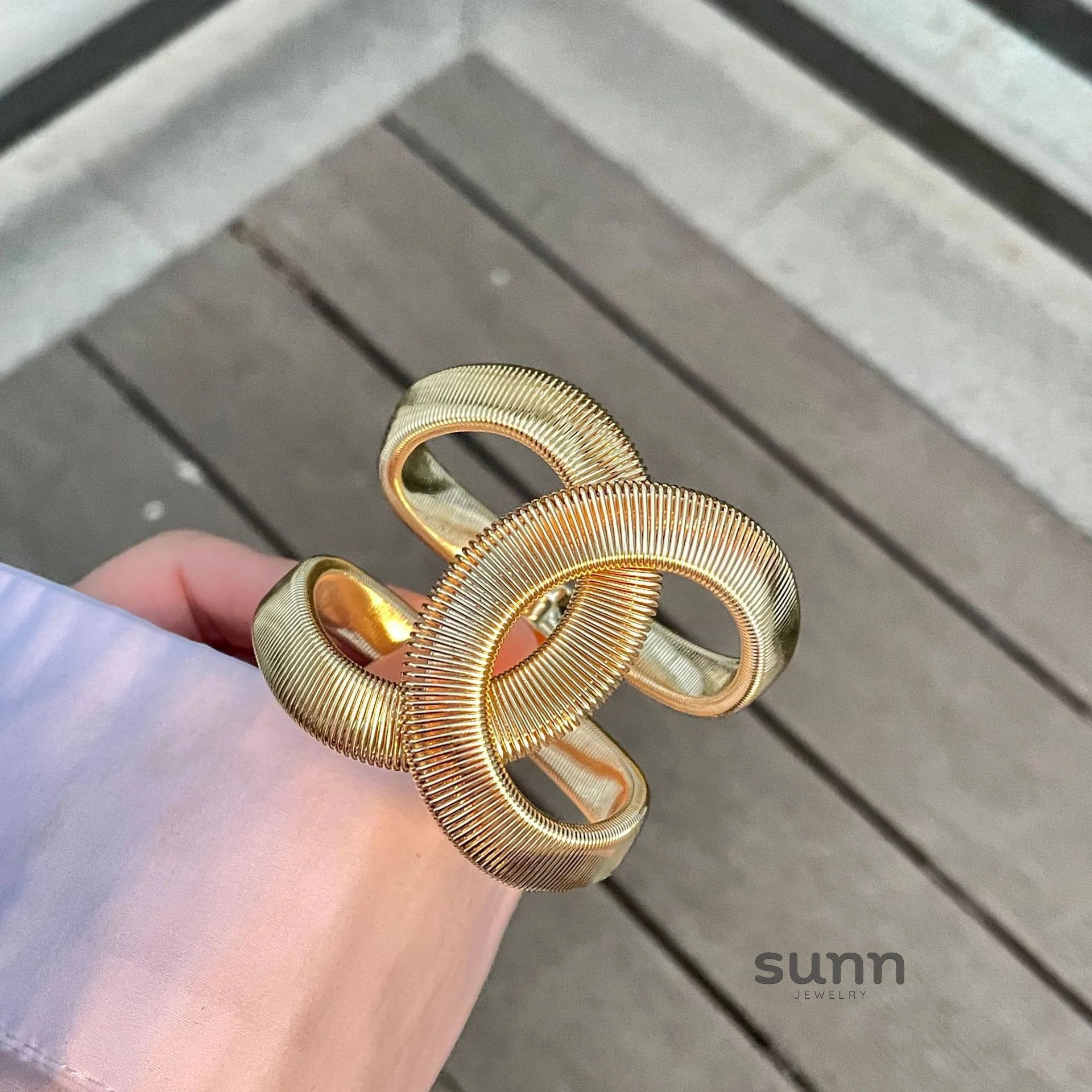 Wrigley Double C Cuff Bracelet