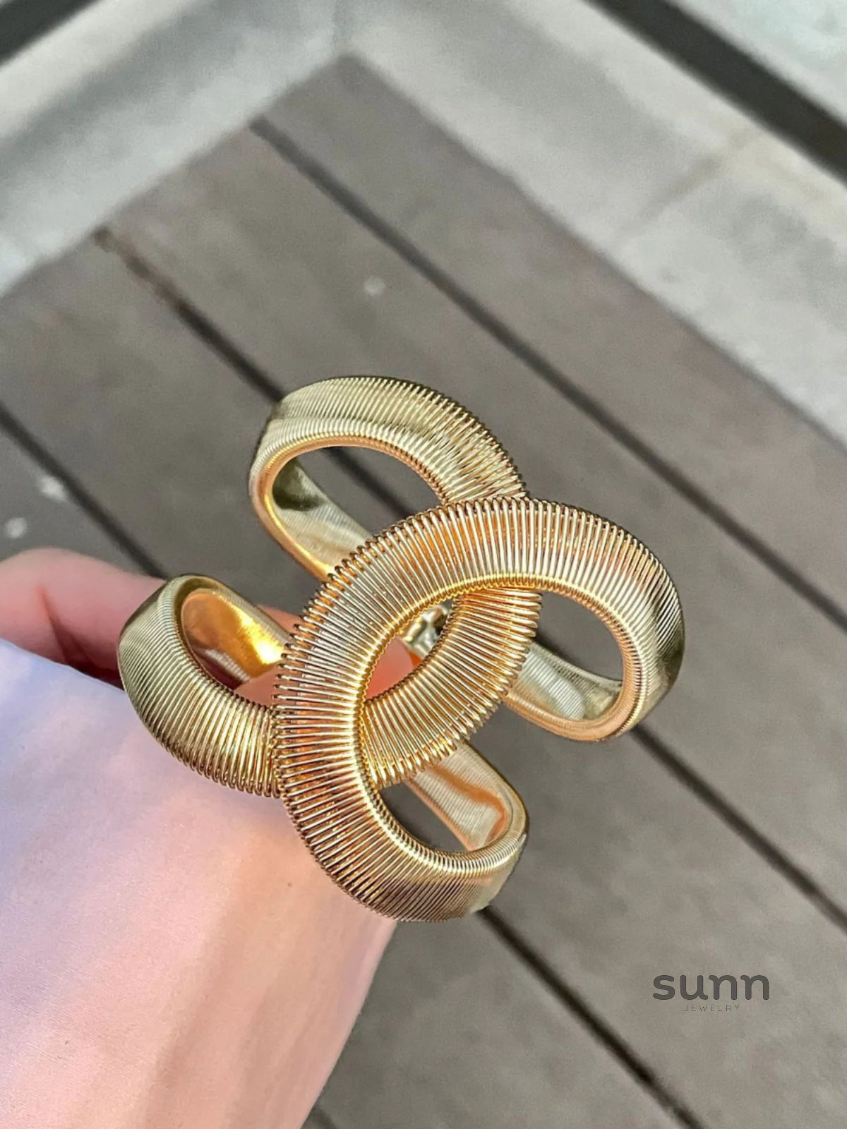 Wrigley Double C Cuff Bracelet