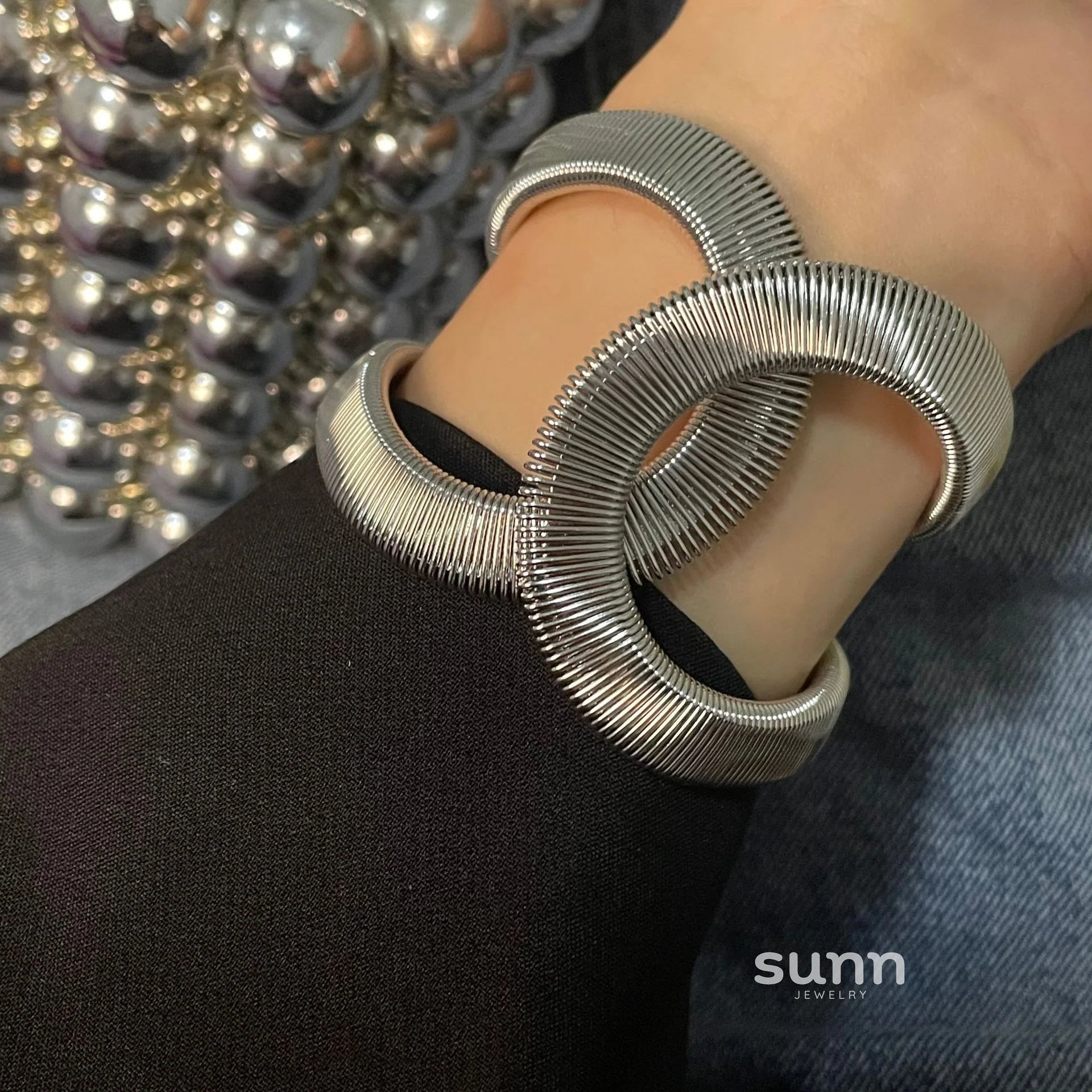 Wrigley Double C Cuff Bracelet