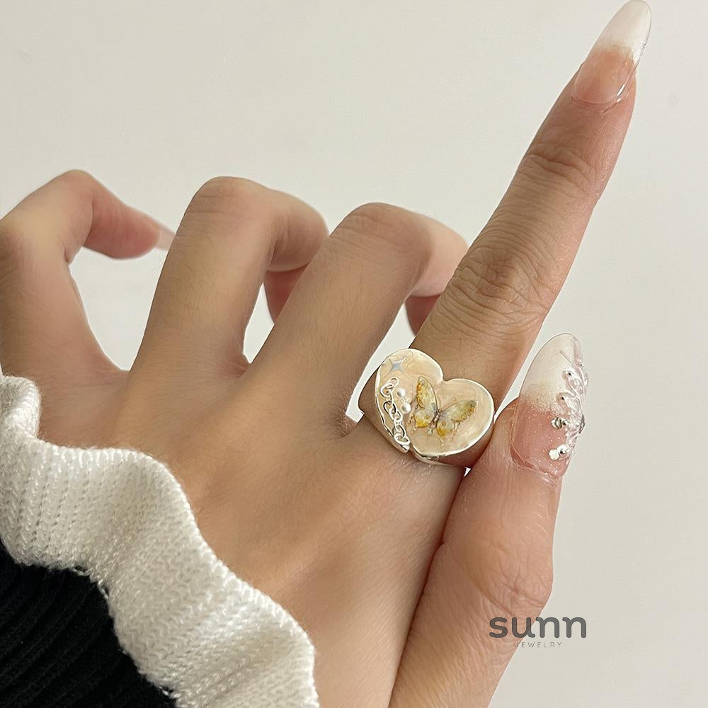 Wynn Enamel Butterfly Ring [GJNNZ9NK]