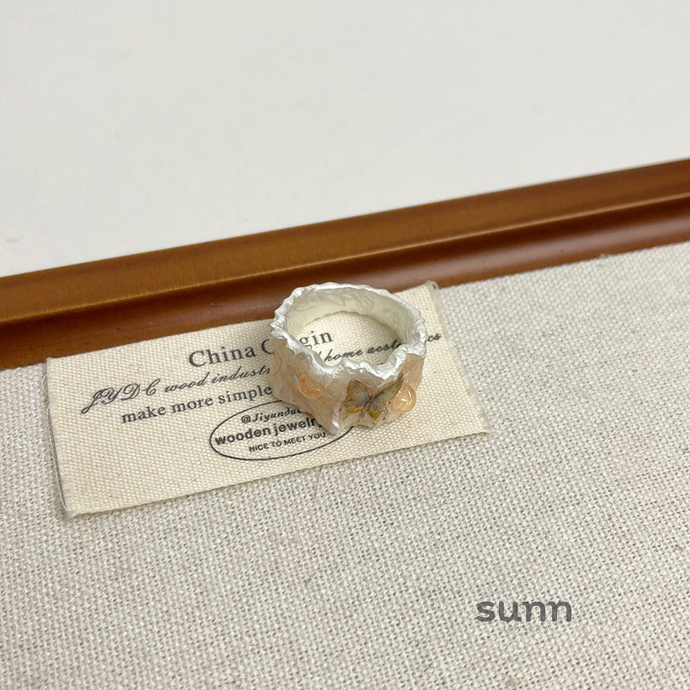 Wynn Enamel Butterfly Ring [6TUOR3O3]
