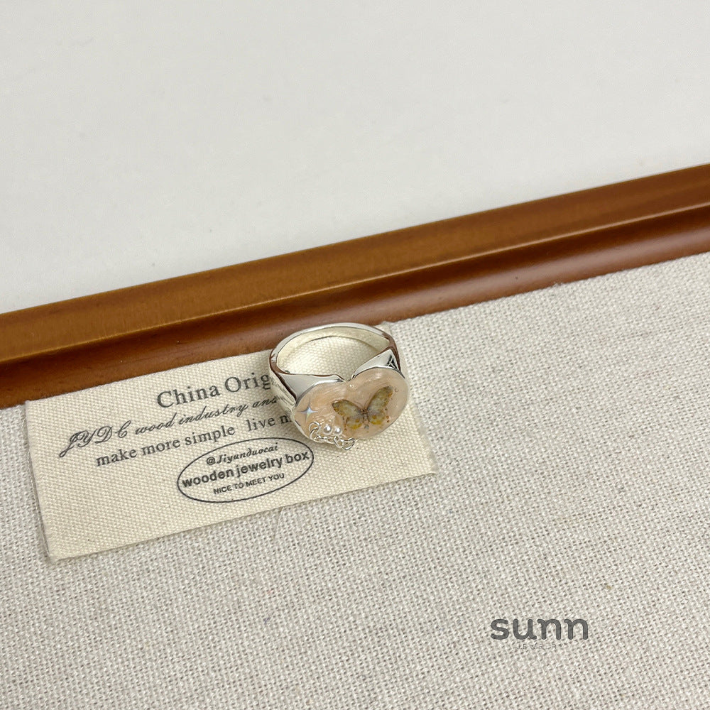 Wynn Enamel Butterfly Ring [BDA8FPLY]