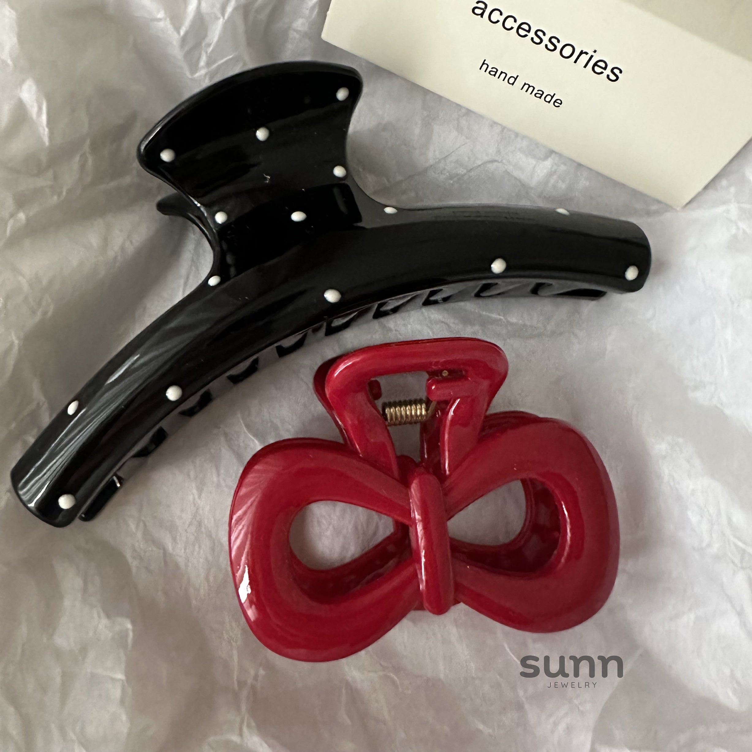 Wynonna Floral Polka-Dot Clip [7DQTPSXW]
