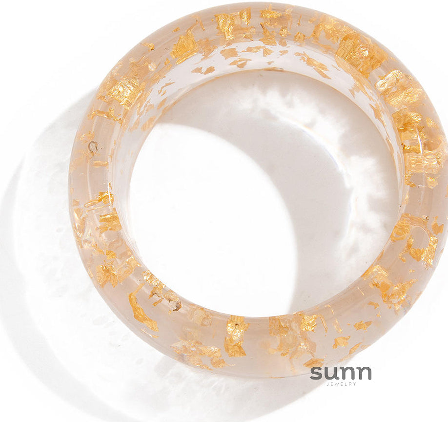Xia Glossy Resin Cuff [UH2S5K23]
