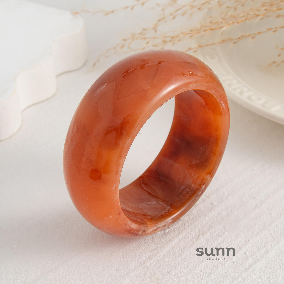 Xia Glossy Resin Cuff [Y5ESZUVZ]