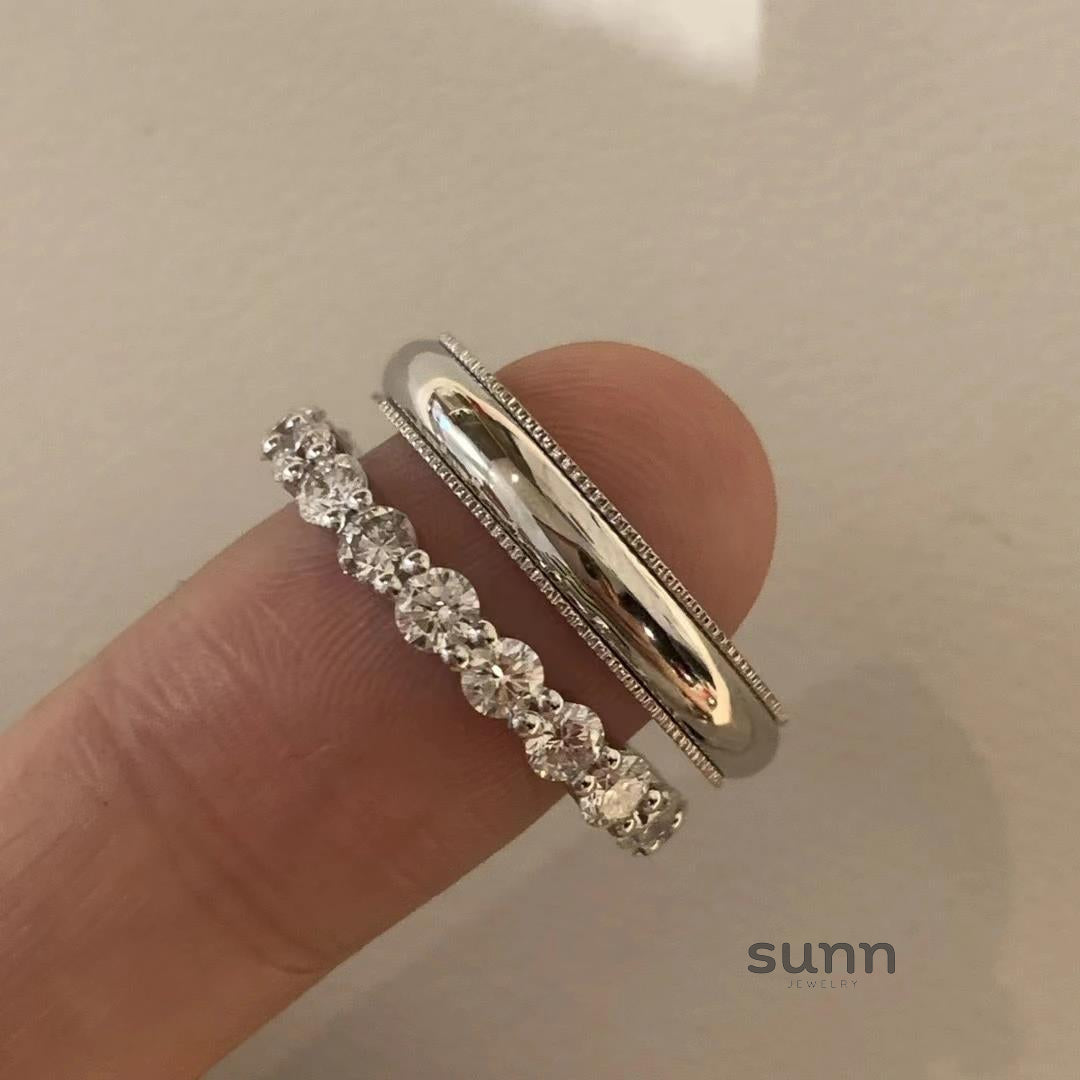 Xiomara Sterling Couple Bands [Y86VWVEA]