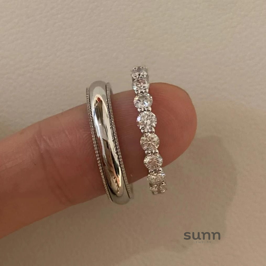 Xiomara Sterling Couple Bands [RFU1SSHC]