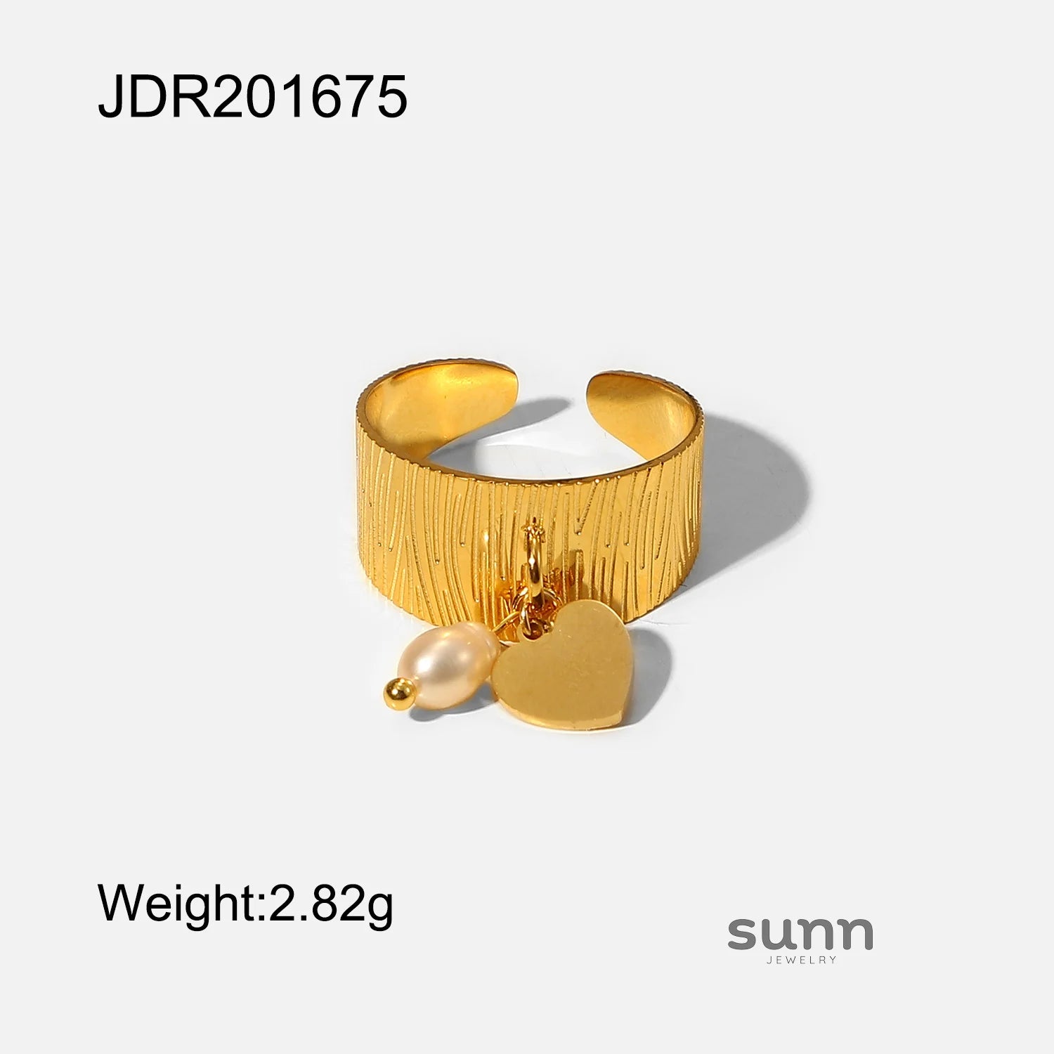 Xitlaly Dainty Pearl Ring