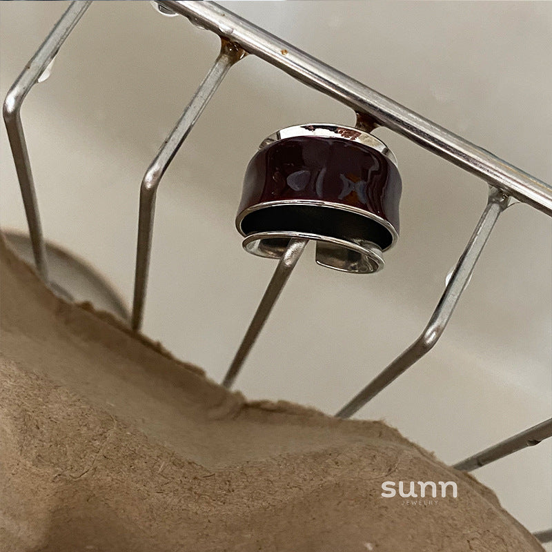 Yamileth Double Layer Enamel Ring [Z2BNKUJ6]