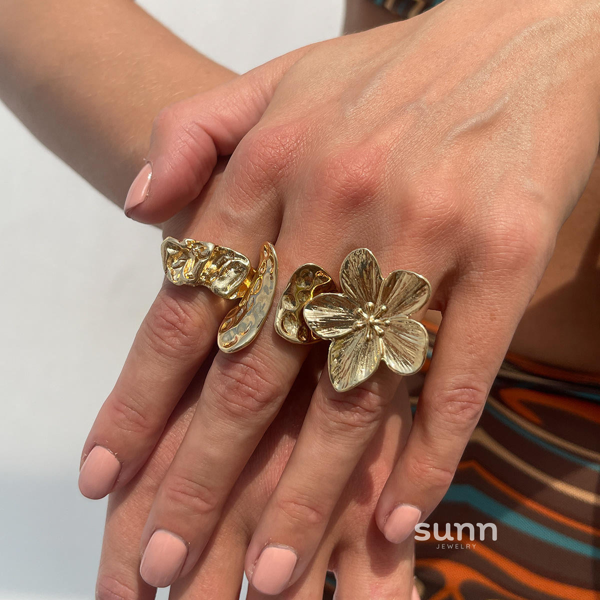 Yanely Baroque Pearl Ring Set [BVSAYHUT]