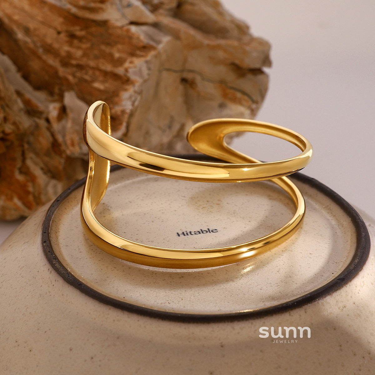 Yaretzi Sculptural Chain Bracelet [PK3BL4X1]