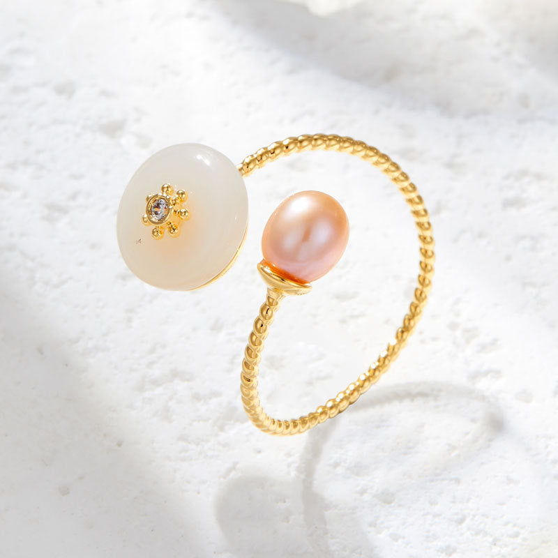 Yaritza Pearl Jade Ring [BKHEZ2B4]