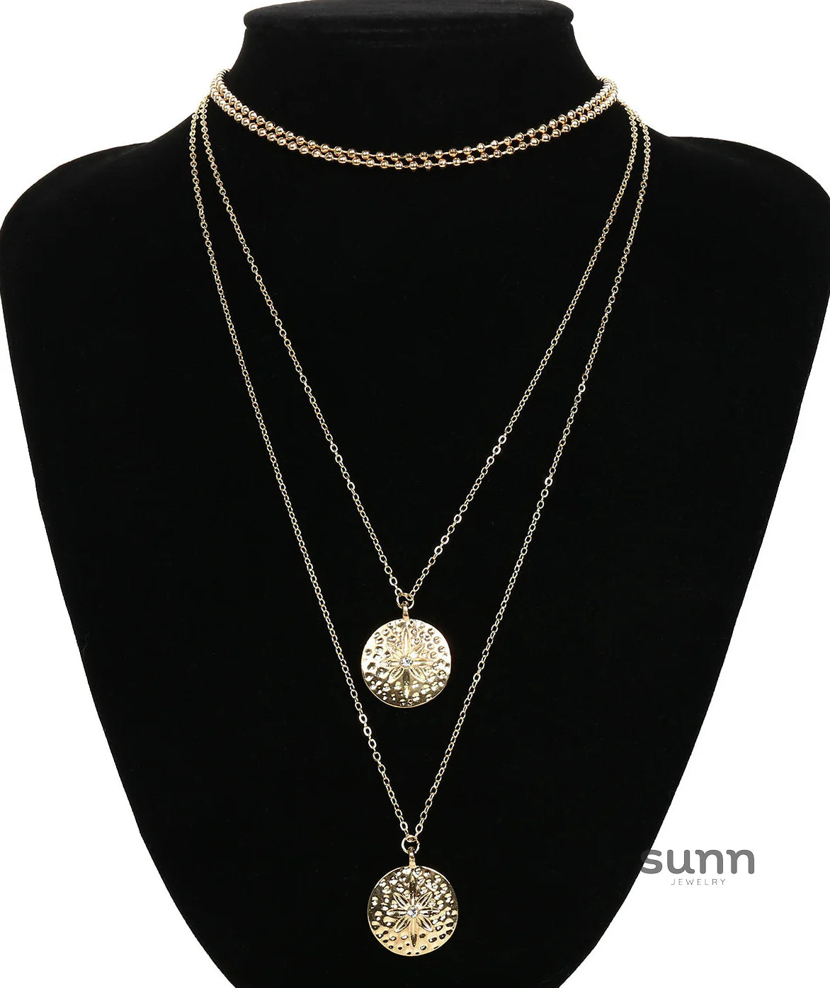 Yashvi Textured Layered Necklace