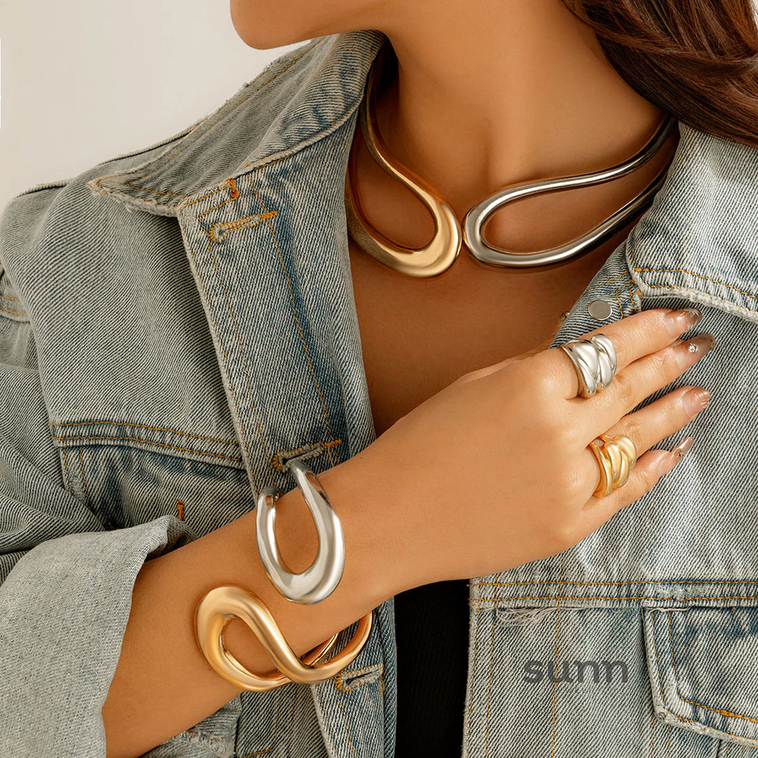 Yaslin Asymmetric Coil Choker