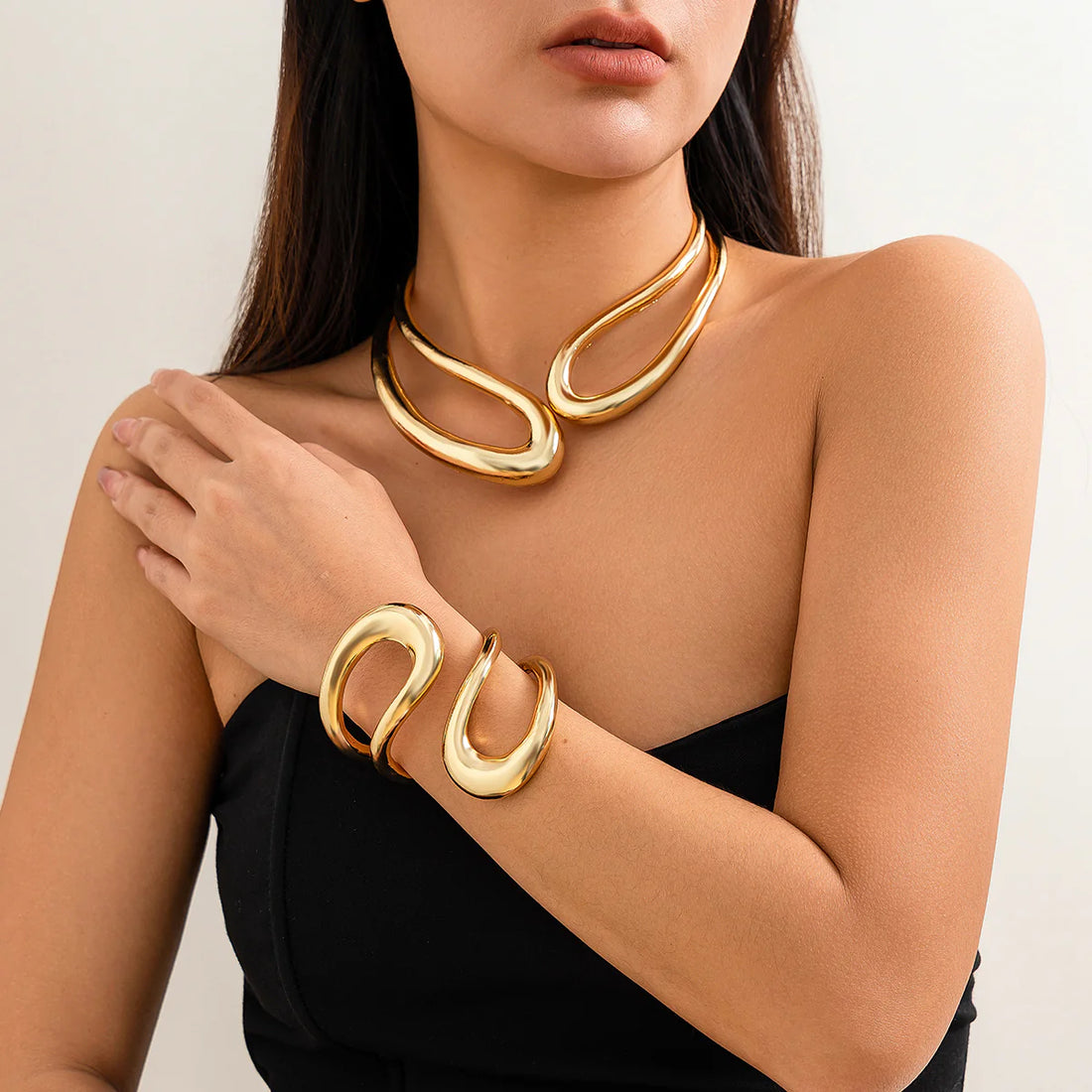Yaslin Asymmetric Coil Choker