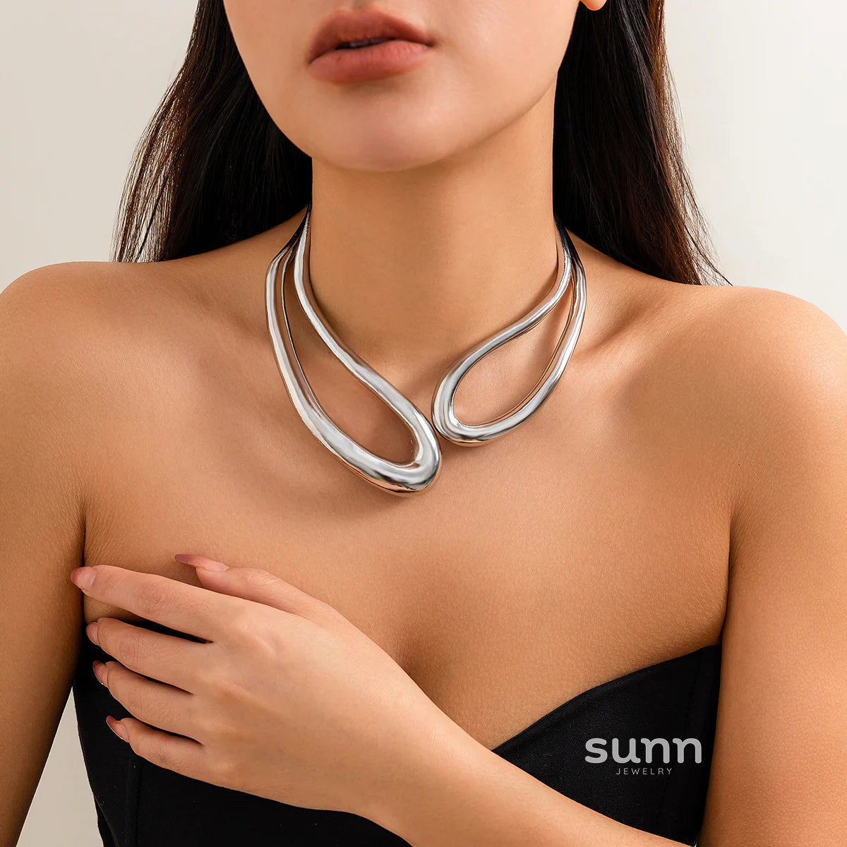 Yaslin Asymmetric Coil Choker