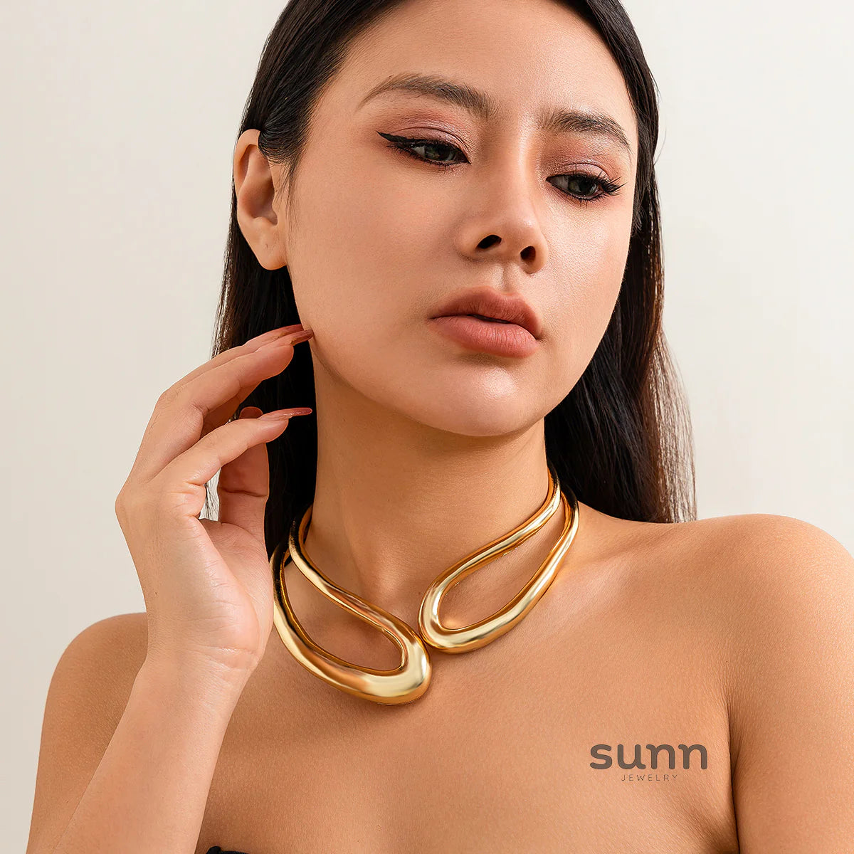 Yaslin Asymmetric Coil Choker