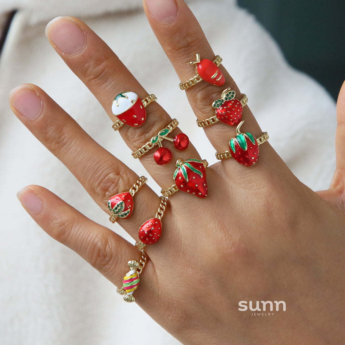Yehudis Sweet Fruit Ring [X2AE9JVY]