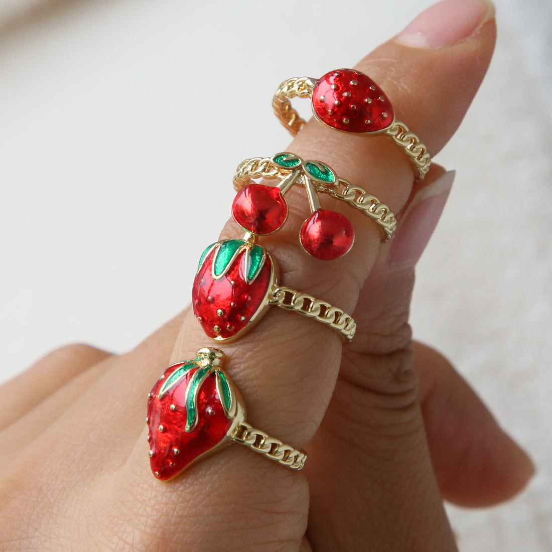 Yehudis Sweet Fruit Ring [X2AE9JVY]