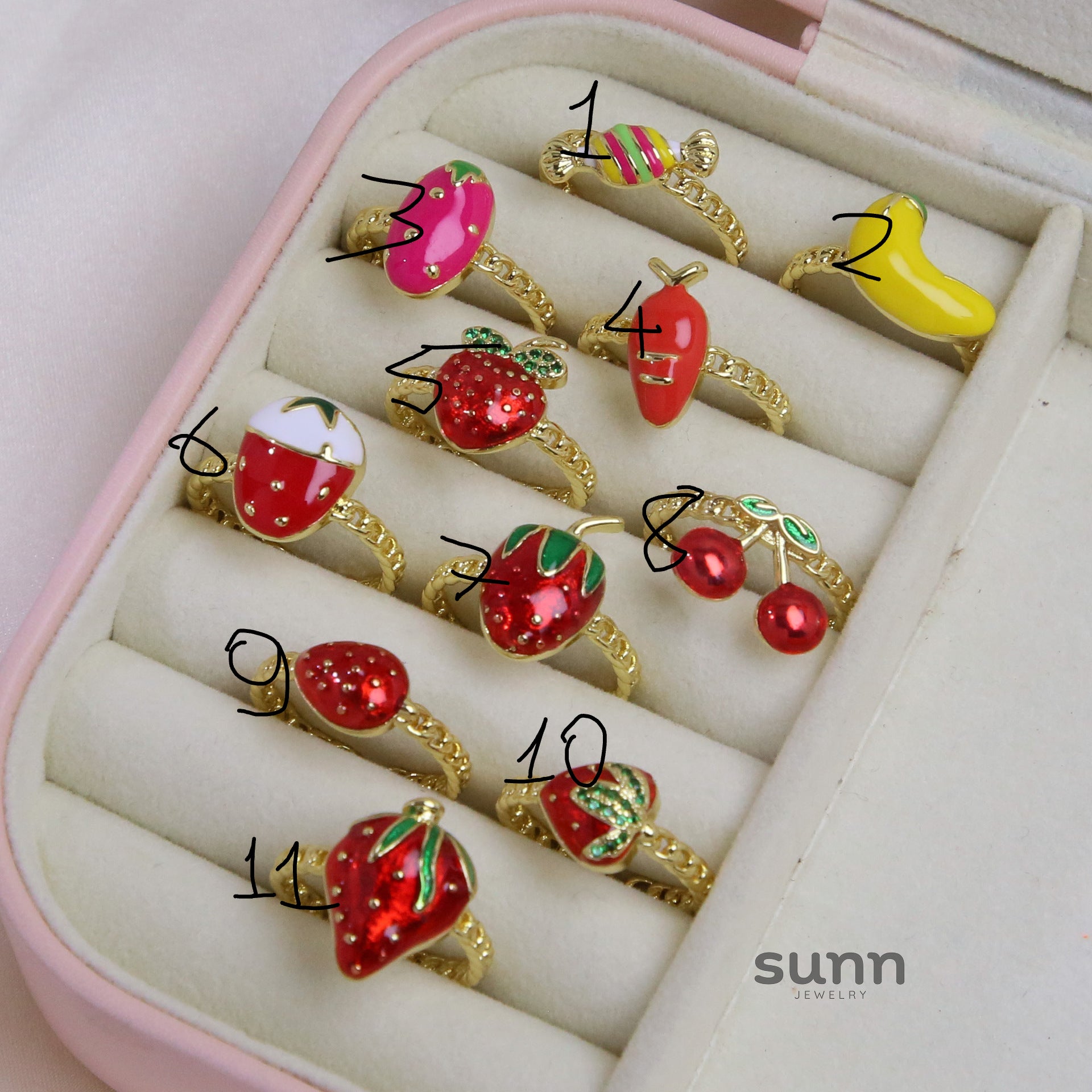 Yehudis Sweet Fruit Ring [6ZFKXELB]
