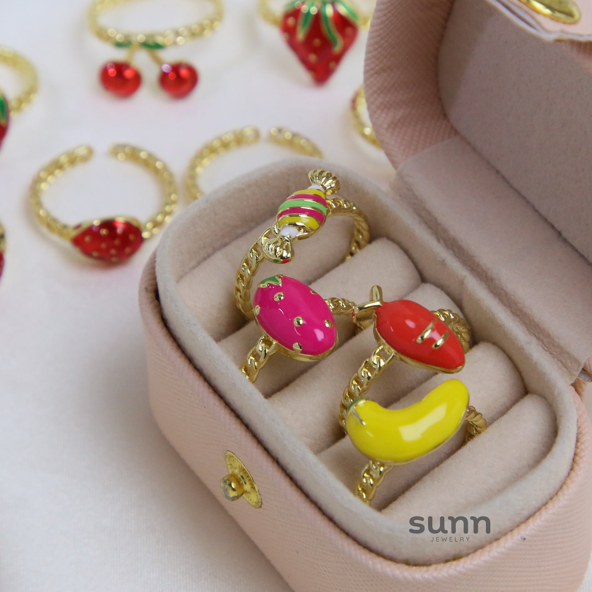 Yehudis Sweet Fruit Ring [4GE68T9E]