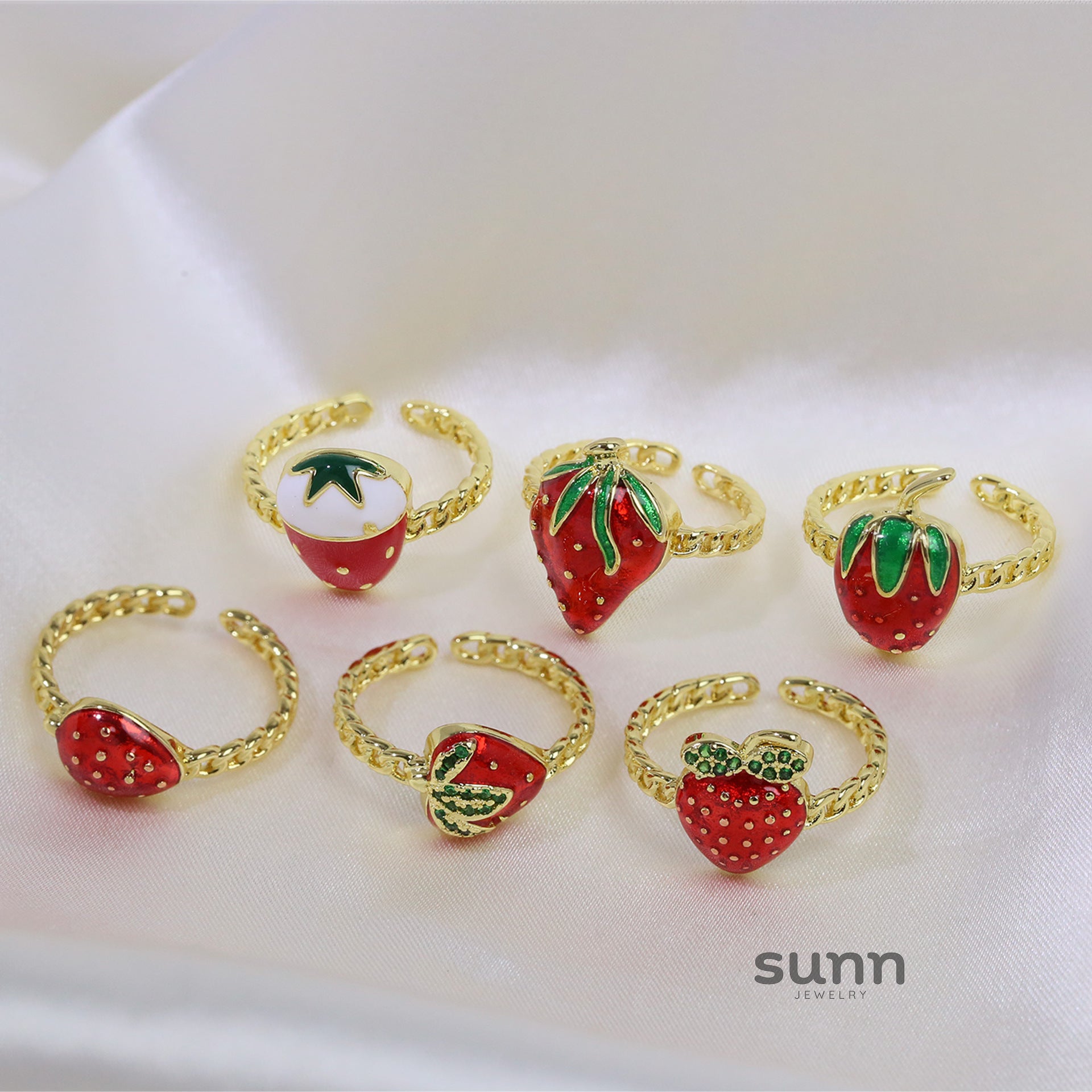 Yehudis Sweet Fruit Ring [WRRKJXBF]