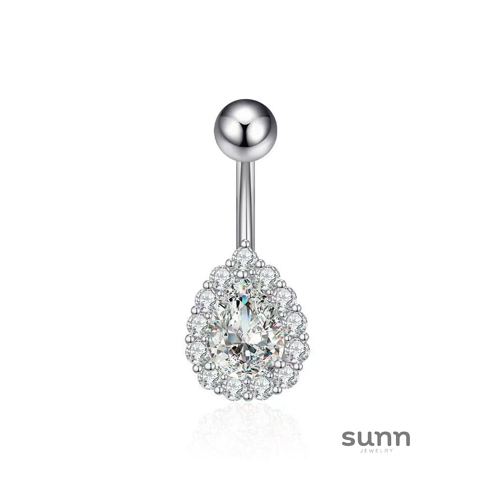 Yeva Angel Tear Navel Ring [WLYSGNO1]