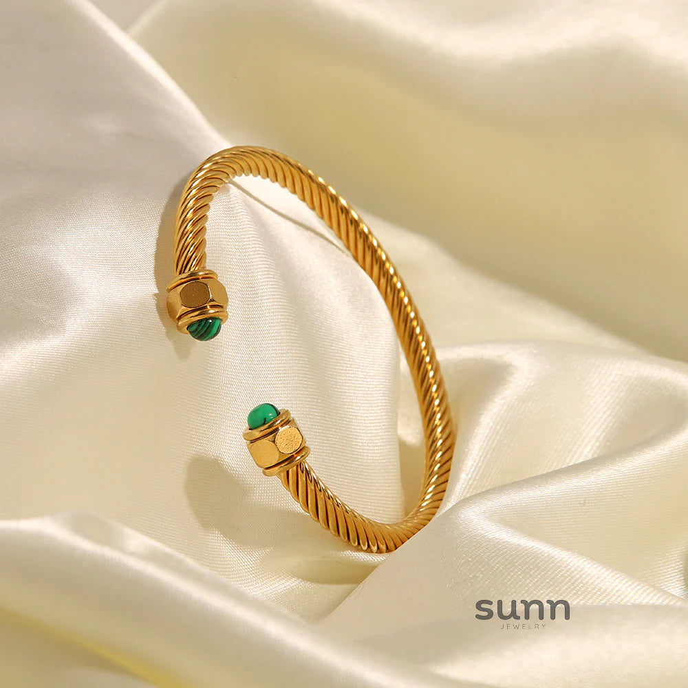 Yolanda C-Shape Cuff Bracelet