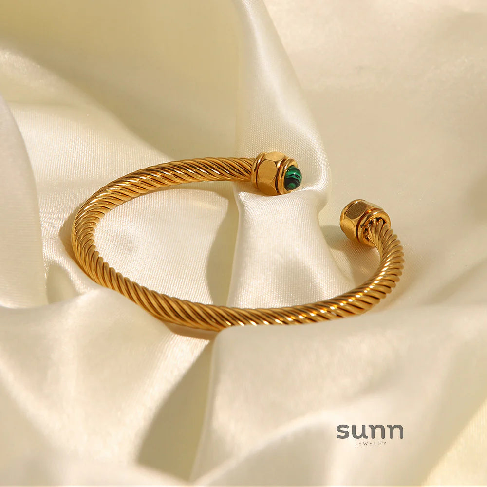 Yolanda C-Shape Cuff Bracelet