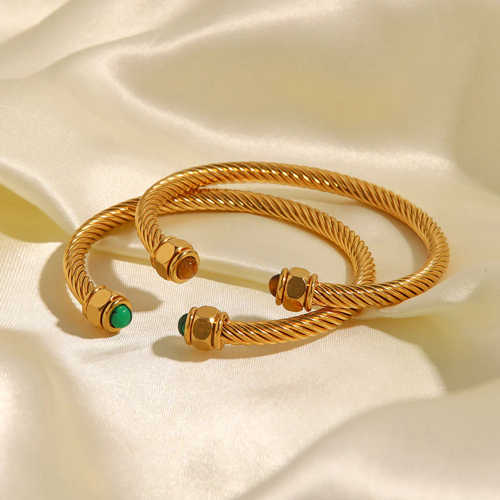Yolanda C-Shape Cuff Bracelet