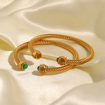 Yolanda C-Shape Cuff Bracelet