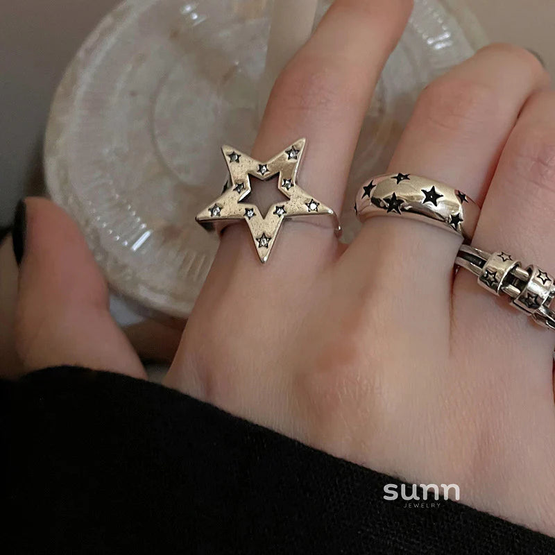 Yoselin Celestial Star Rings