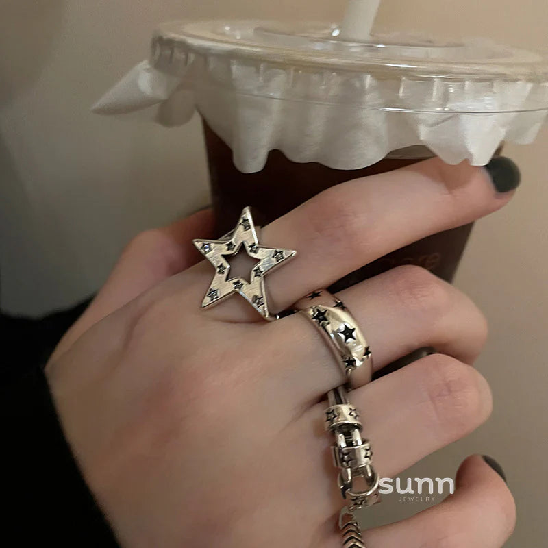 Yoselin Celestial Star Rings
