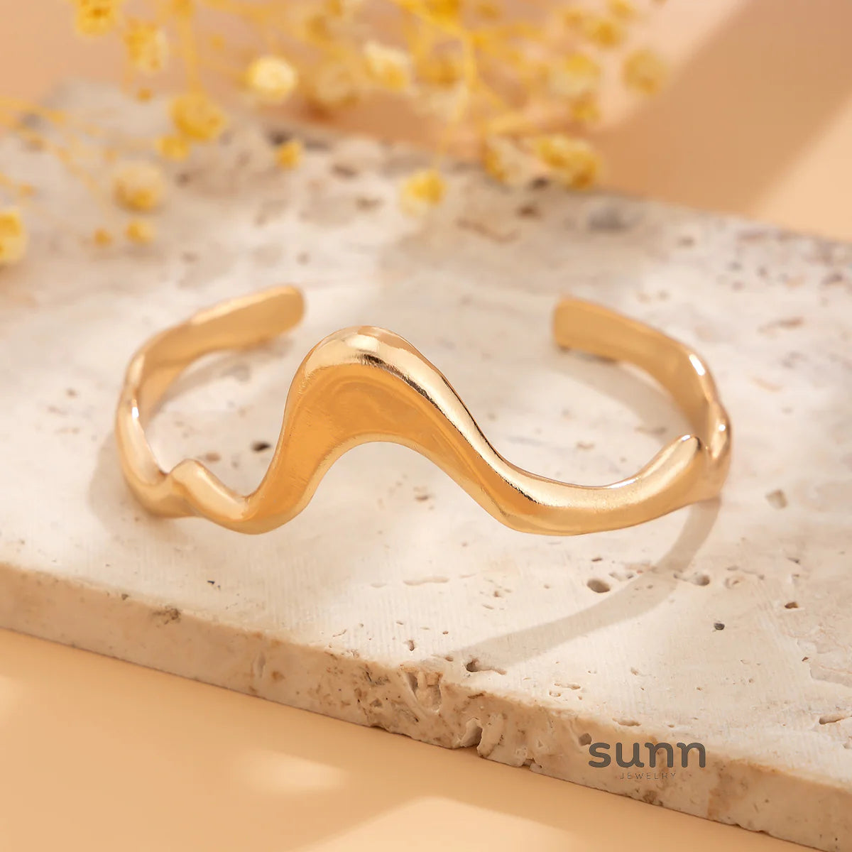 Ysabella Irregular Wave Necklace