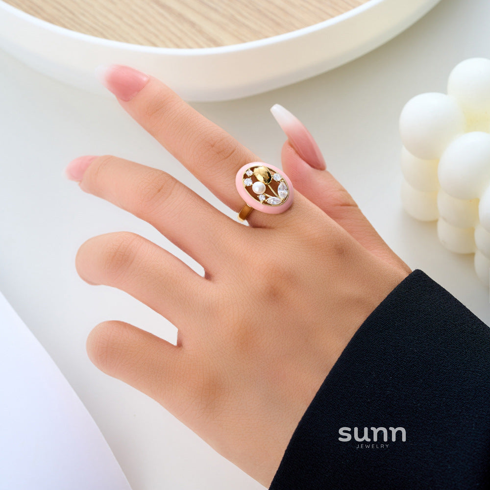 Yuleimy Elegant Tulip Ring [7PCKGF9M]