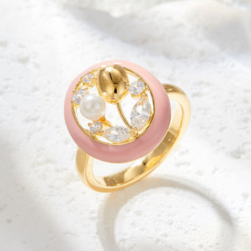 Yuleimy Elegant Tulip Ring [7PCKGF9M]