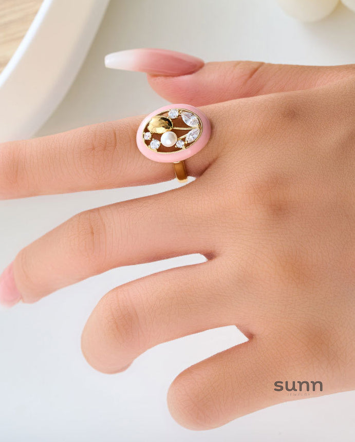 Yuleimy Elegant Tulip Ring [PH0F8831]