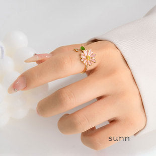 Yulianna Camellia Open Ring [8DP97NFS]