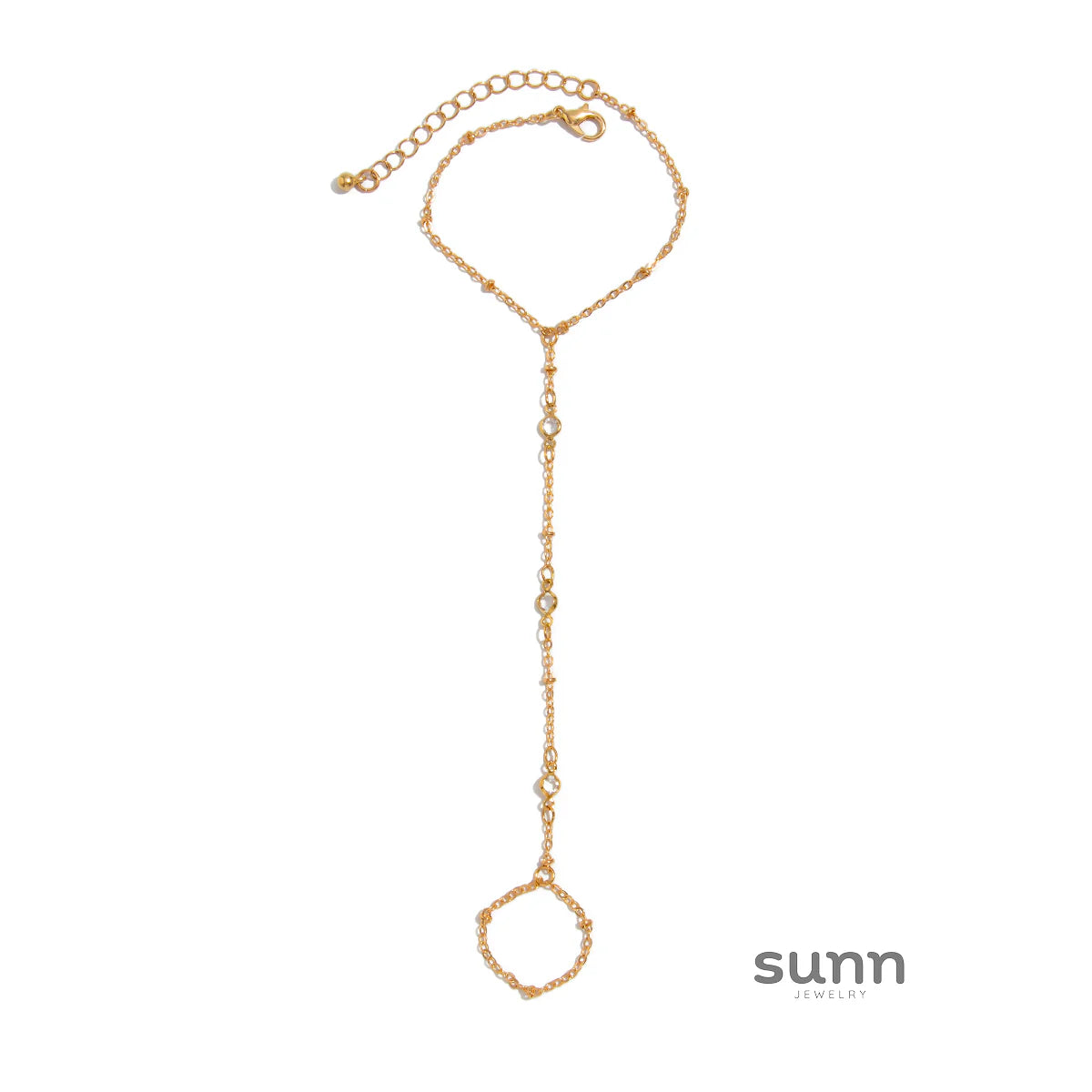 Yuna Pearl Tassel Hand Chain